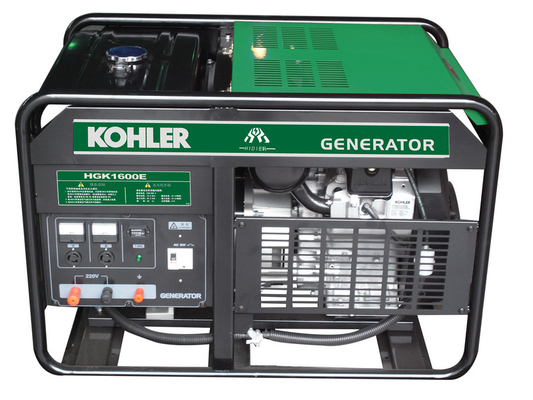 15kw 2 de Benzinegenerator van Cilinder Open Kohler, Luchtkoeling, Aangedreven door KOHLER
